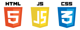 html, css, js logo
